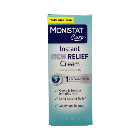 Monistat Care Maximum Strength Instant Relief Cream with Aloe Vera, 1 oz / 28 g
