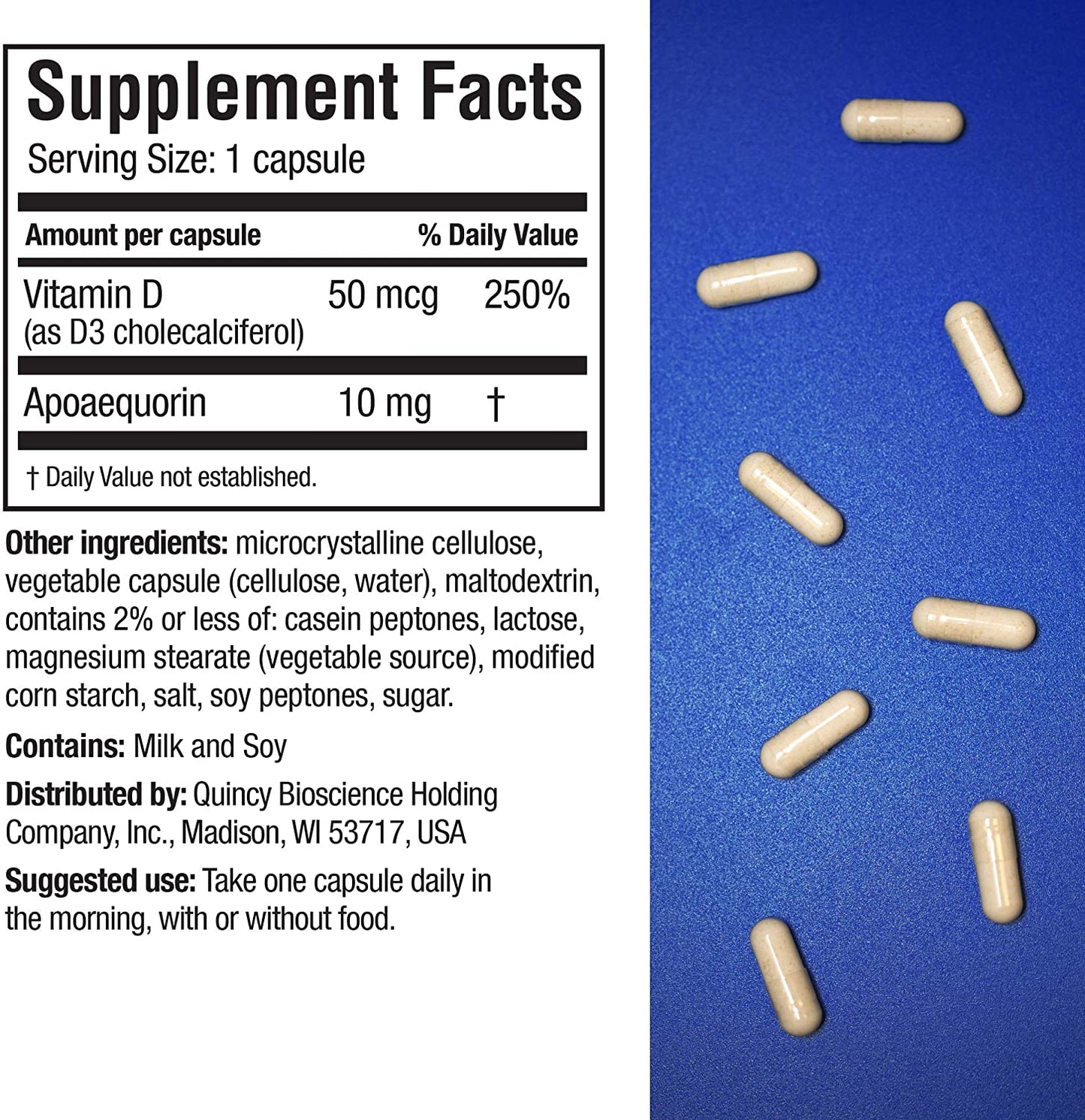 Prevagen Improves Memory Regular Strength 10mg, 30 Capsules