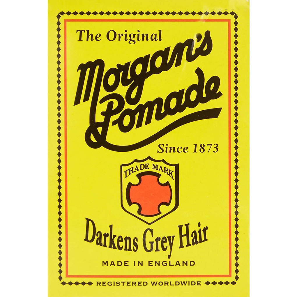 The Original Morgan's Pomade Hair Darkening, Darken Grey Hair Made in England  3.53 oz / 100 g