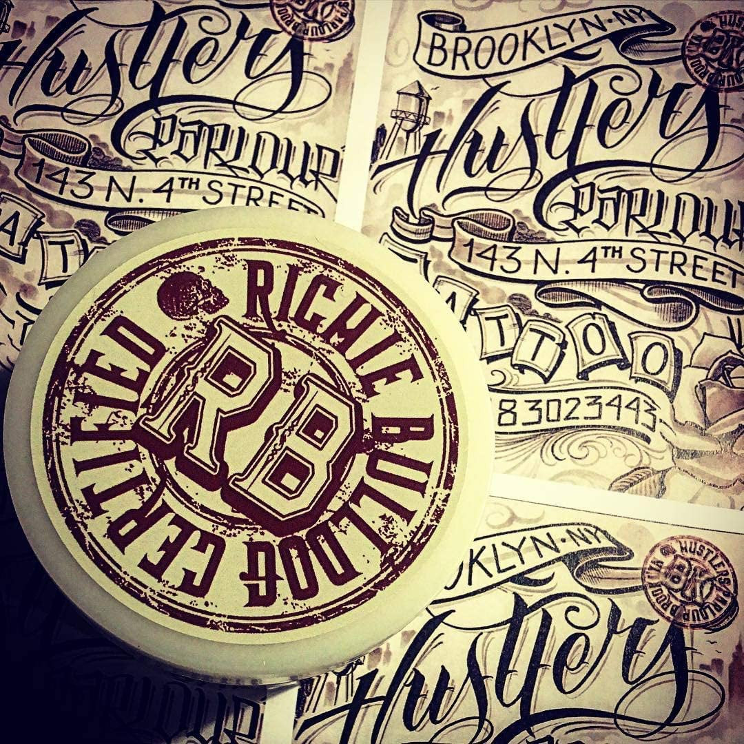 Hustle Butter Deluxe Tattoo Butter for Before During After Process Lubricates & Moisturizes 5 oz