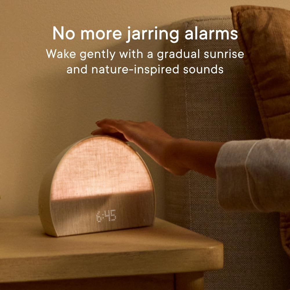 Hatch Restore 2 Sunrise Alarm Clock, Sound Machine, Smart Light (Putty)