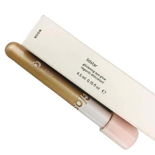 Glossier Lidstar Glistening Eye Glow in Moon Liquid Glitter Eyeshadow, 0.15 fl.oz / 4.5 ml
