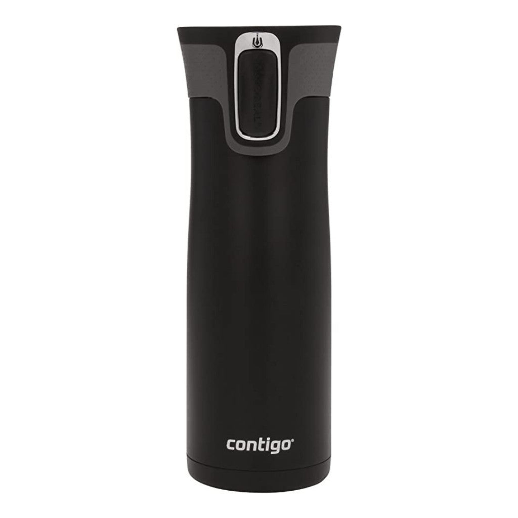 Contigo AUTOSEAL West Loop Vacuum-Insulated Stainless Steel, 16 oz, Matte Black