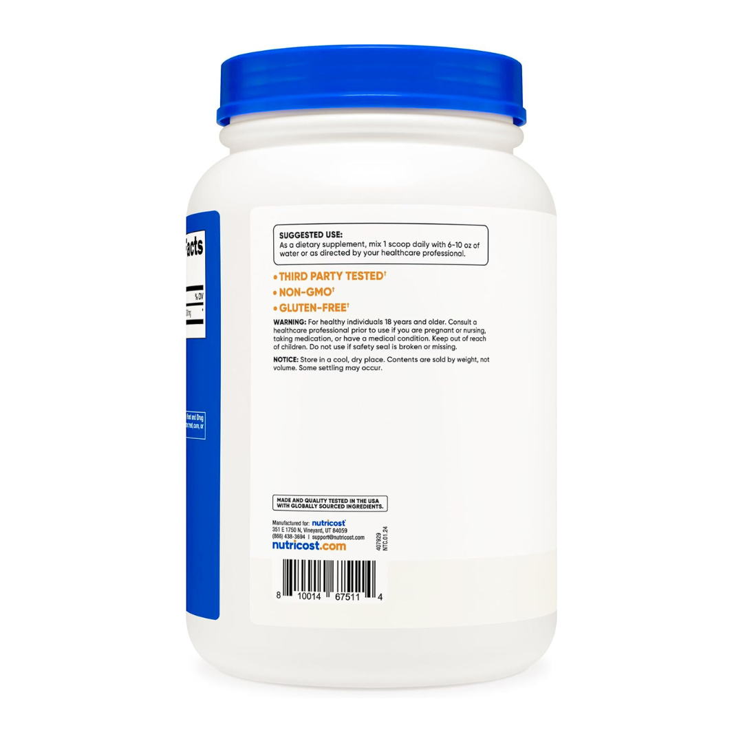 Nutricost L-Citrulline Malate 2:1 Powder Supplement 42oz /  1.2kg