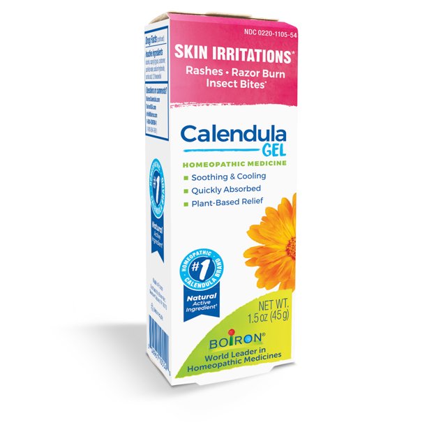 Boiron Calendula Gel Homeopathic Medicine First Aid (1.5 oz. / 45g)