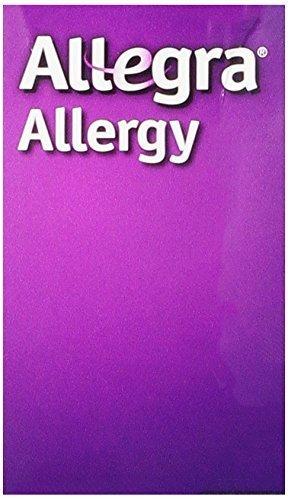 Allegra Adult 24 Hour Allergy 180 Mg. Fast Noticeable Relief, 70 Tablets