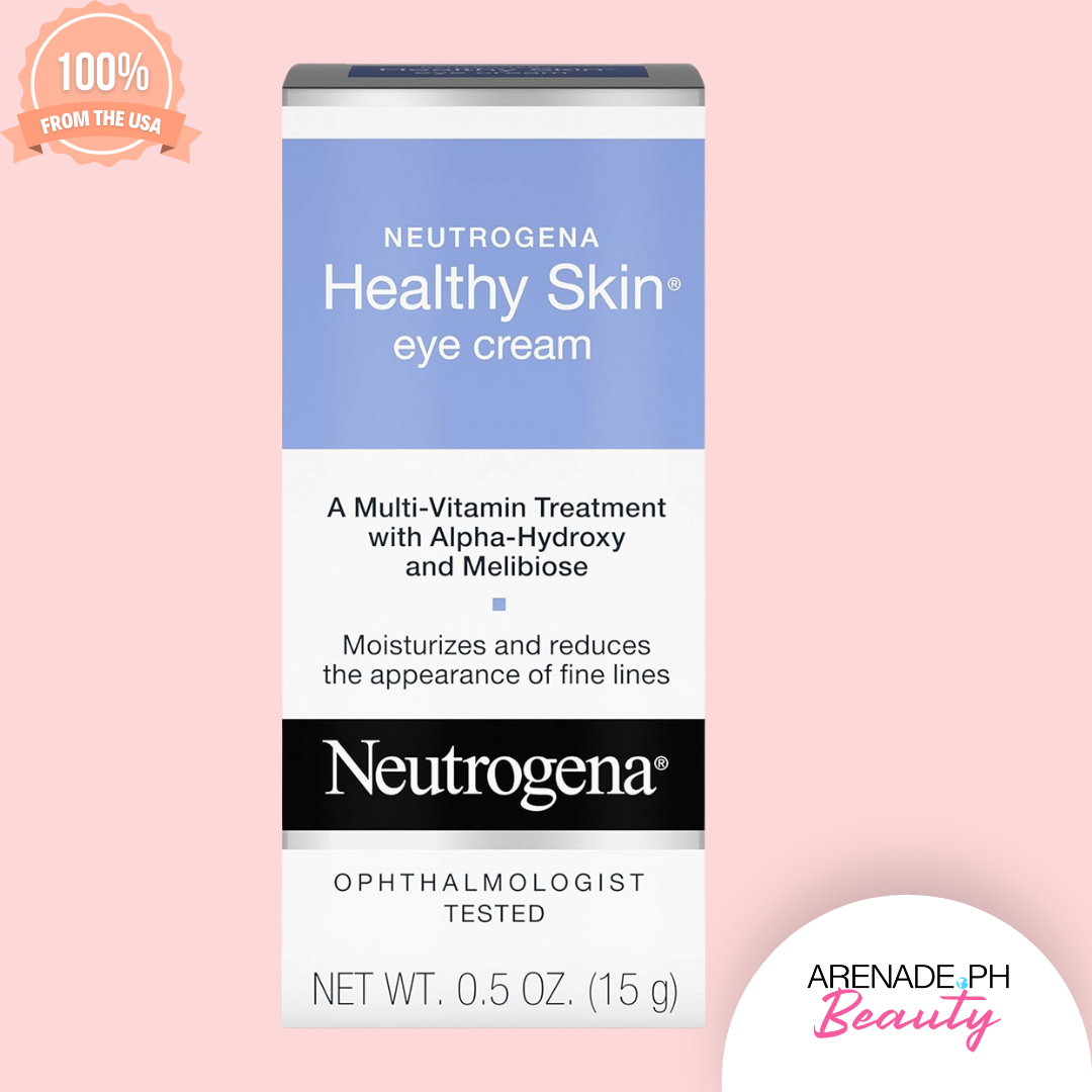 Neutrogena Healthy Skin Anti Wrinkle Eye Cream with Alpha Hydroxy Acid AHA 0.5 oz / 15 g