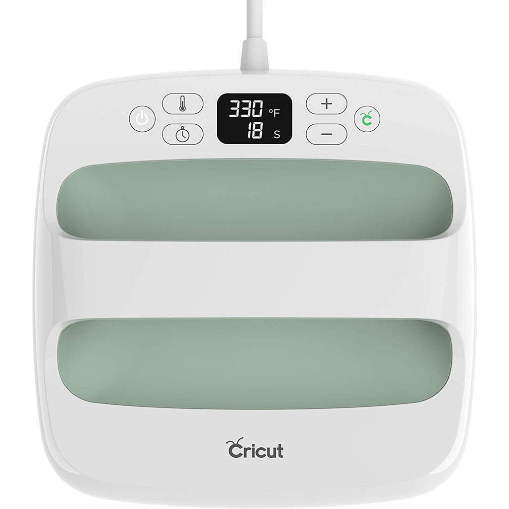 Cricut EasyPress 2 Heat Press Machine For T Shirts & HTV Vinyl Projects, Mint, 9"x 9" (CHP180B2)