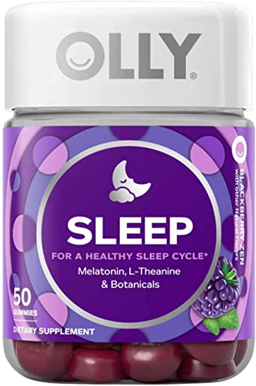 OLLY Sleep Gummy for a Healthy Sleep Cycle (50 Gummies)