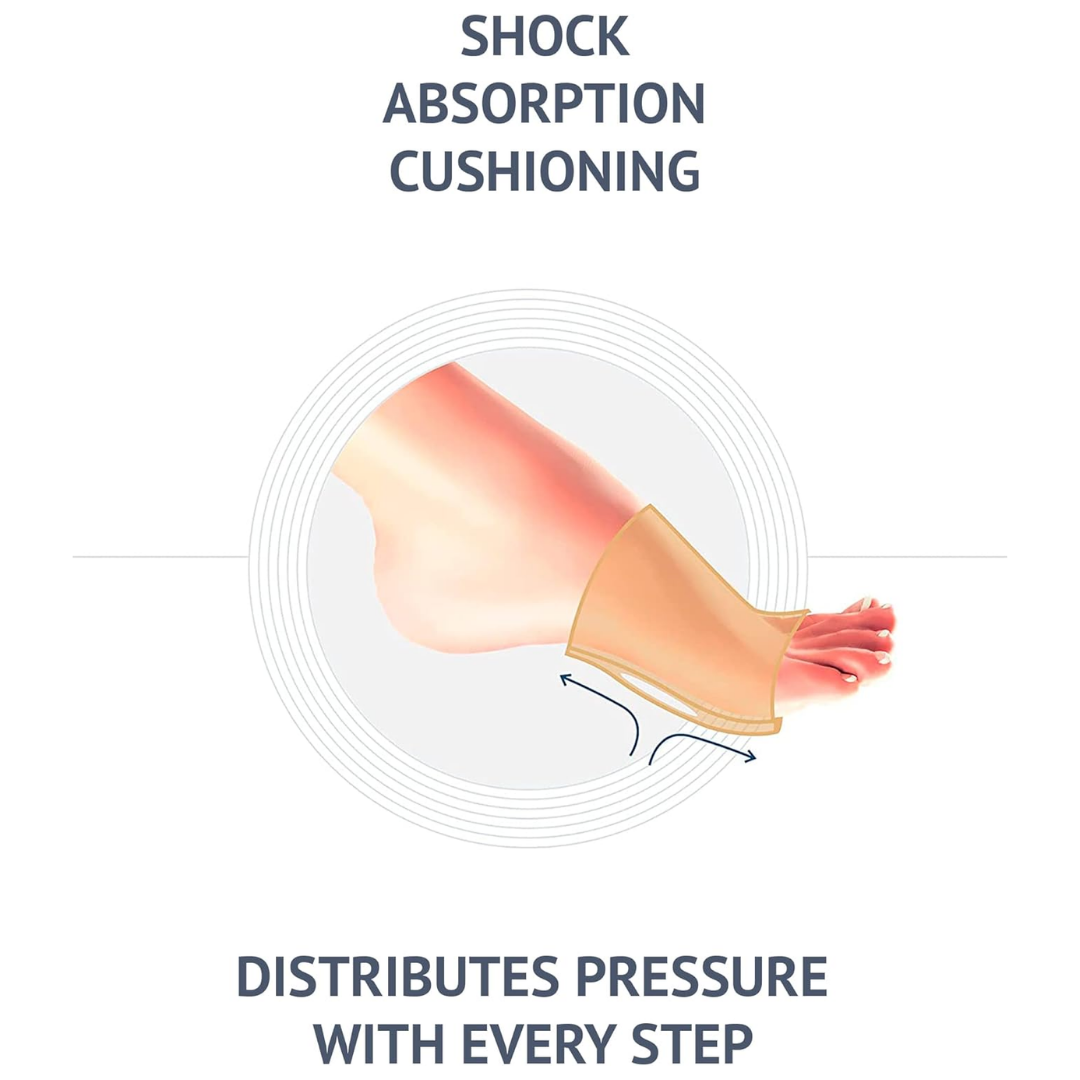 BRISON Metatarsal Pads for Women and Men Ball of Foot Cushion 2 Pairs,  (Men 10-12, Women 11.5-13.5), Beige