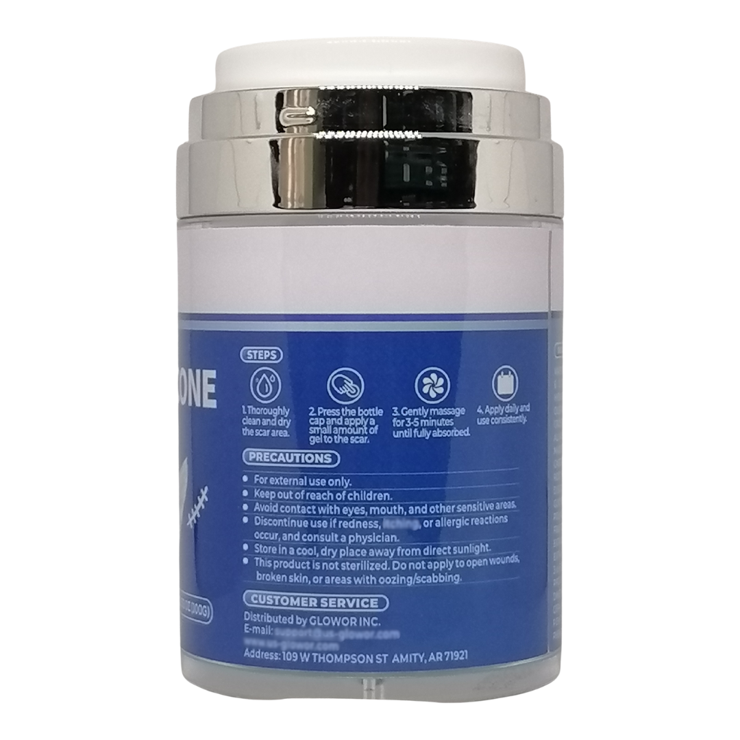 Glowor Advanced Silicone Scar Gel, 3.53 oz / 100 g (NO BOX & CAP)
