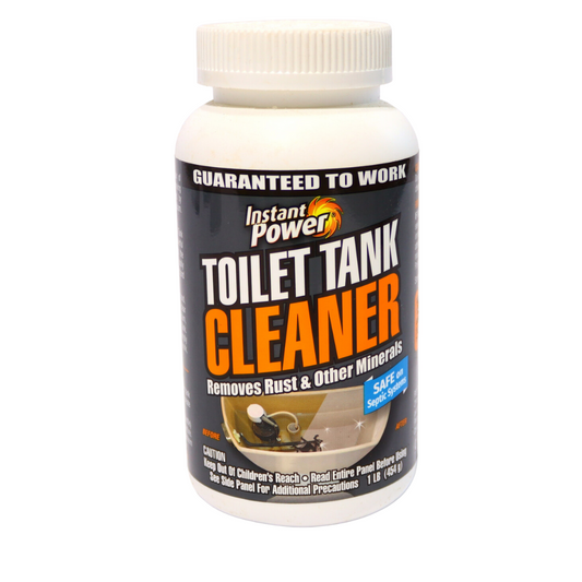 Instant Power Toilet Tank Cleaner Removes Rust & Other Minerals Safe of Septic System - 454g