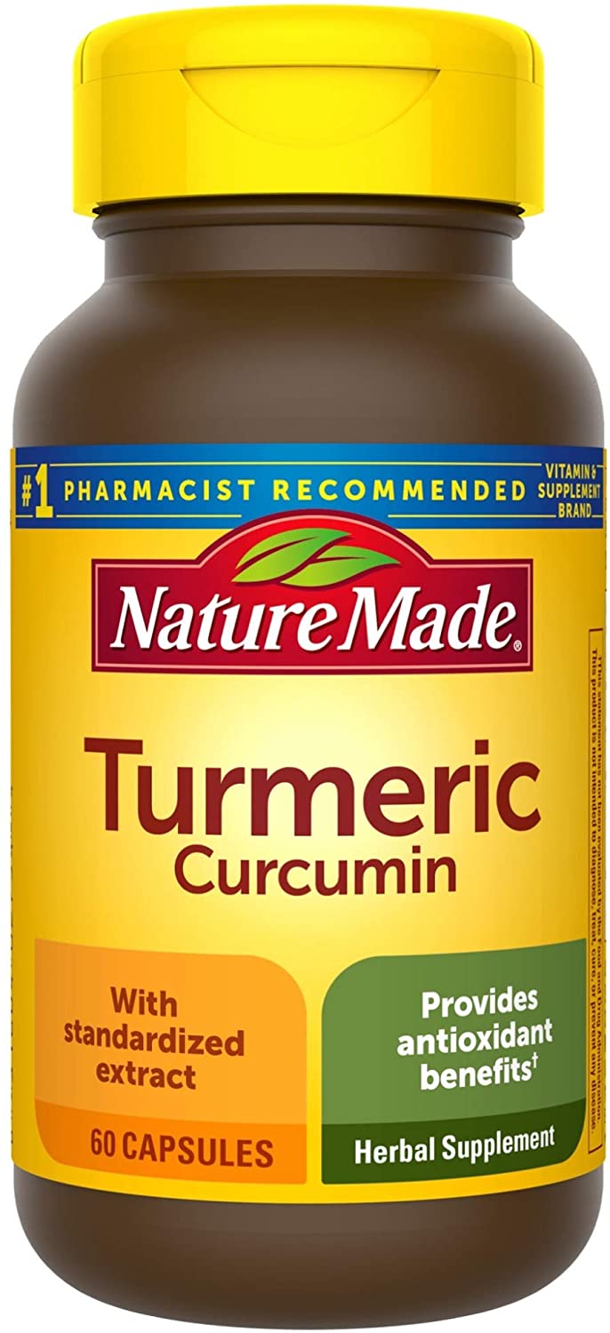 Nature Made Turmeric Curcumin - 60 Capsules