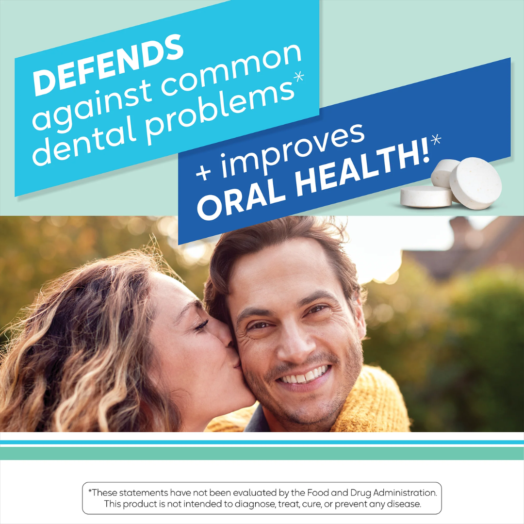 BioGaia Prodentis Oral Health Probiotic Supplement Mint Flavor, 30 Lozenges