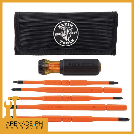 Klein Tools 8-in-1 Interchangeable Insulated Screwdriver Set 32288