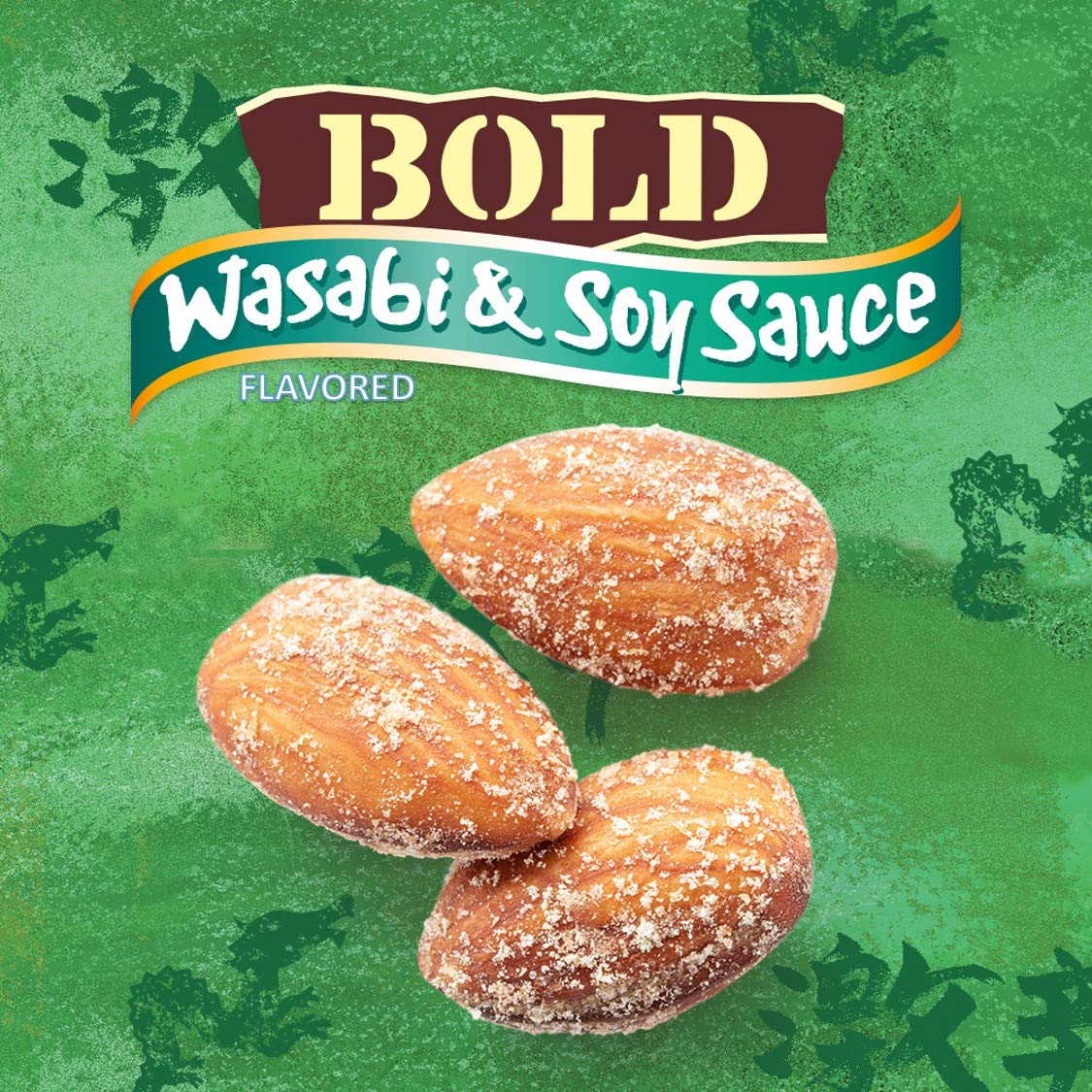Blue Diamond Almonds Bold Wasabi & Soy Sauce Flavored Snack Nuts