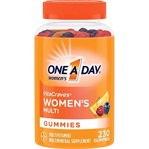 One A Day Women’s Vitacraves Multivitamin Gummies PACKAGING MAY VARY