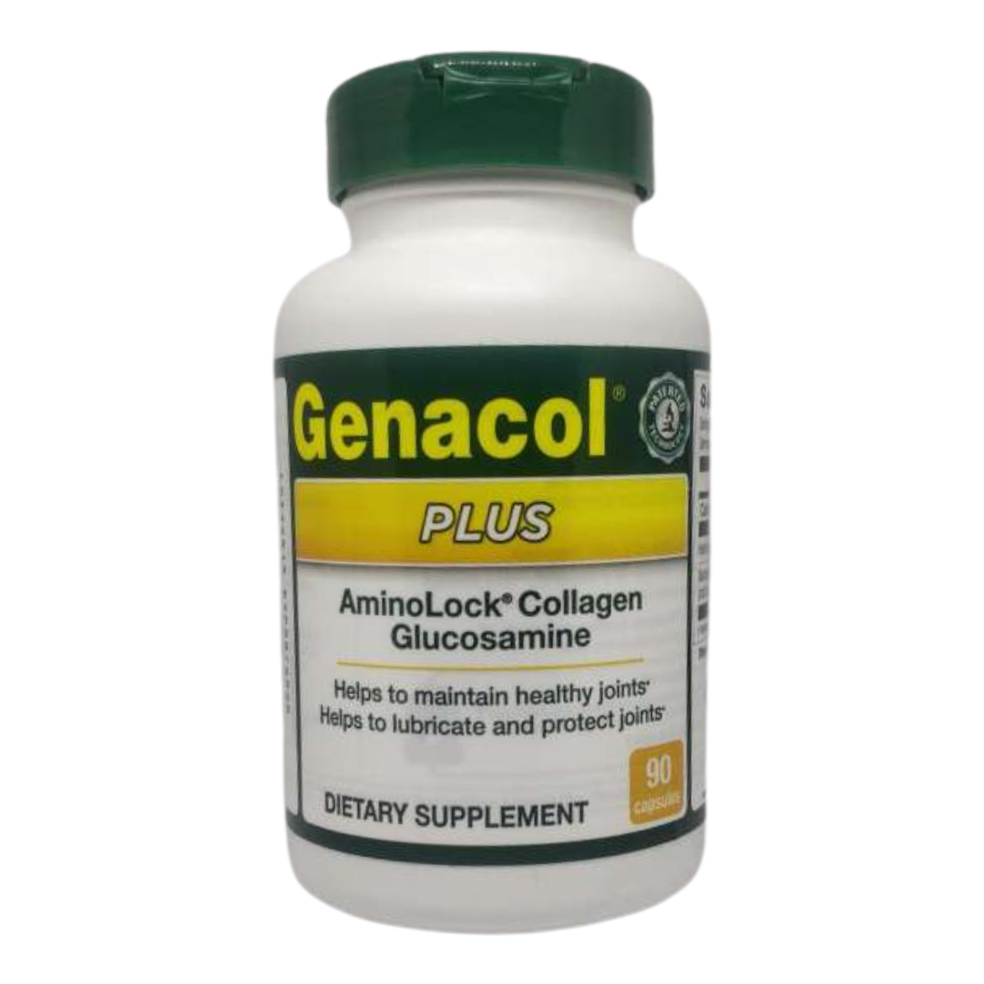 Genacol Plus Amino Lock Collagen Glucosamine Dietary Supplement - 90 C ...