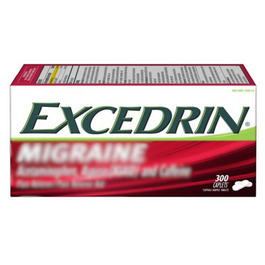 Excedrin Migraine 300 Coated Caplets