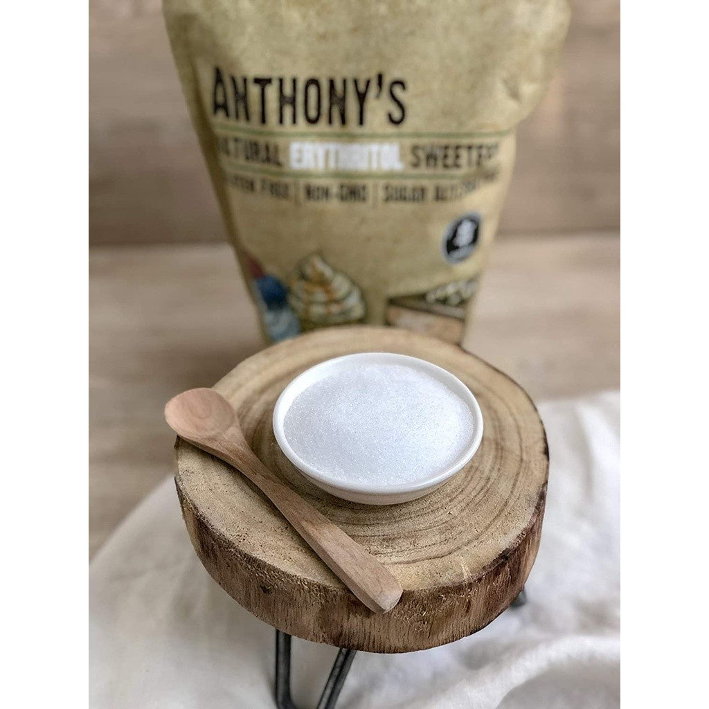 Trial Pack Anthony's Organic Erythritol Sweetener, NON-GMO, Natural Sweetener & Gluten-Free 3 OZ/85g
