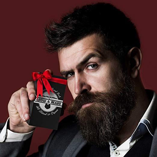 Grow A Beard Beard Brush & Comb Set for Men's Care