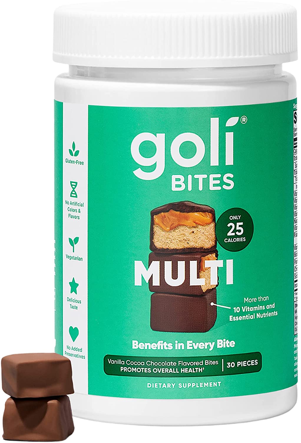 Goli Bites Multi Promotes Overall Health 30 Pieces