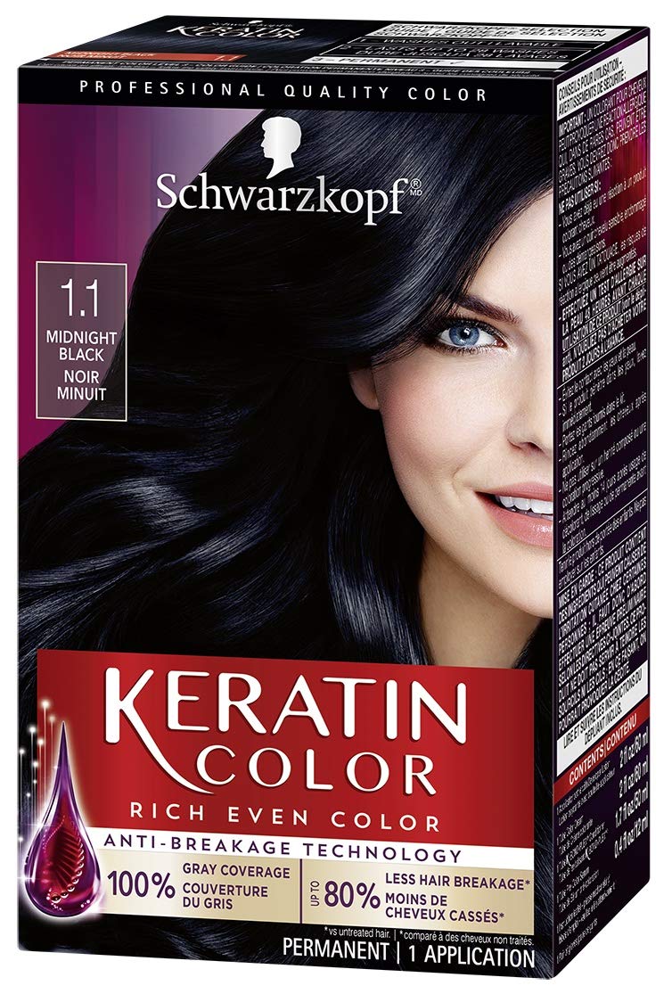 Schwarzkopf Keratin Color Anti-Breakage Technology Permanent Hair Color Cream