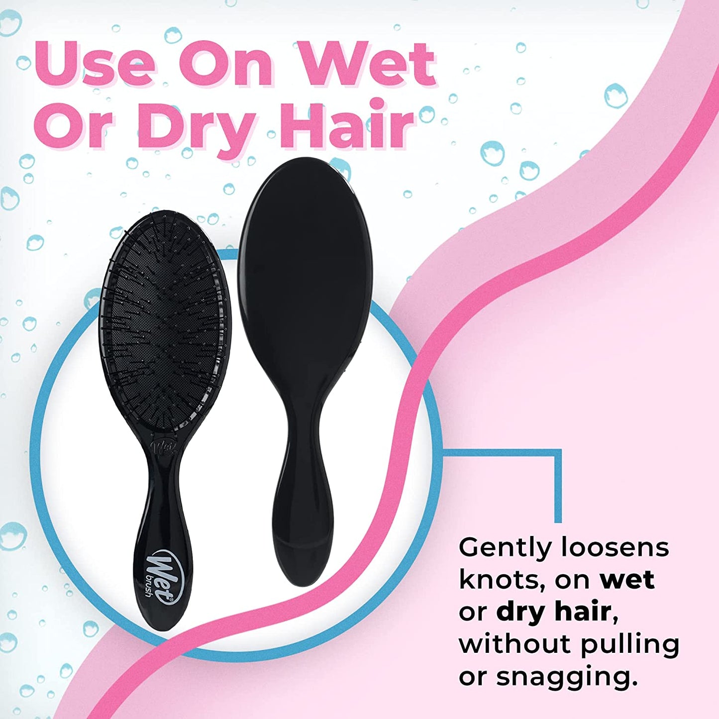 Wet Brush Ultra - Soft IntelliFlex Bristles Glide Through Tangles For All Hair Types