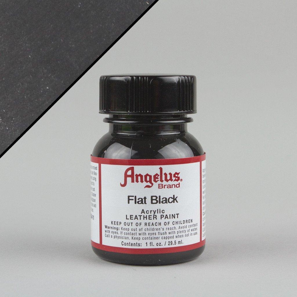 Angelus Acrylic Leather Paint 1 fl.oz (Flat Black)