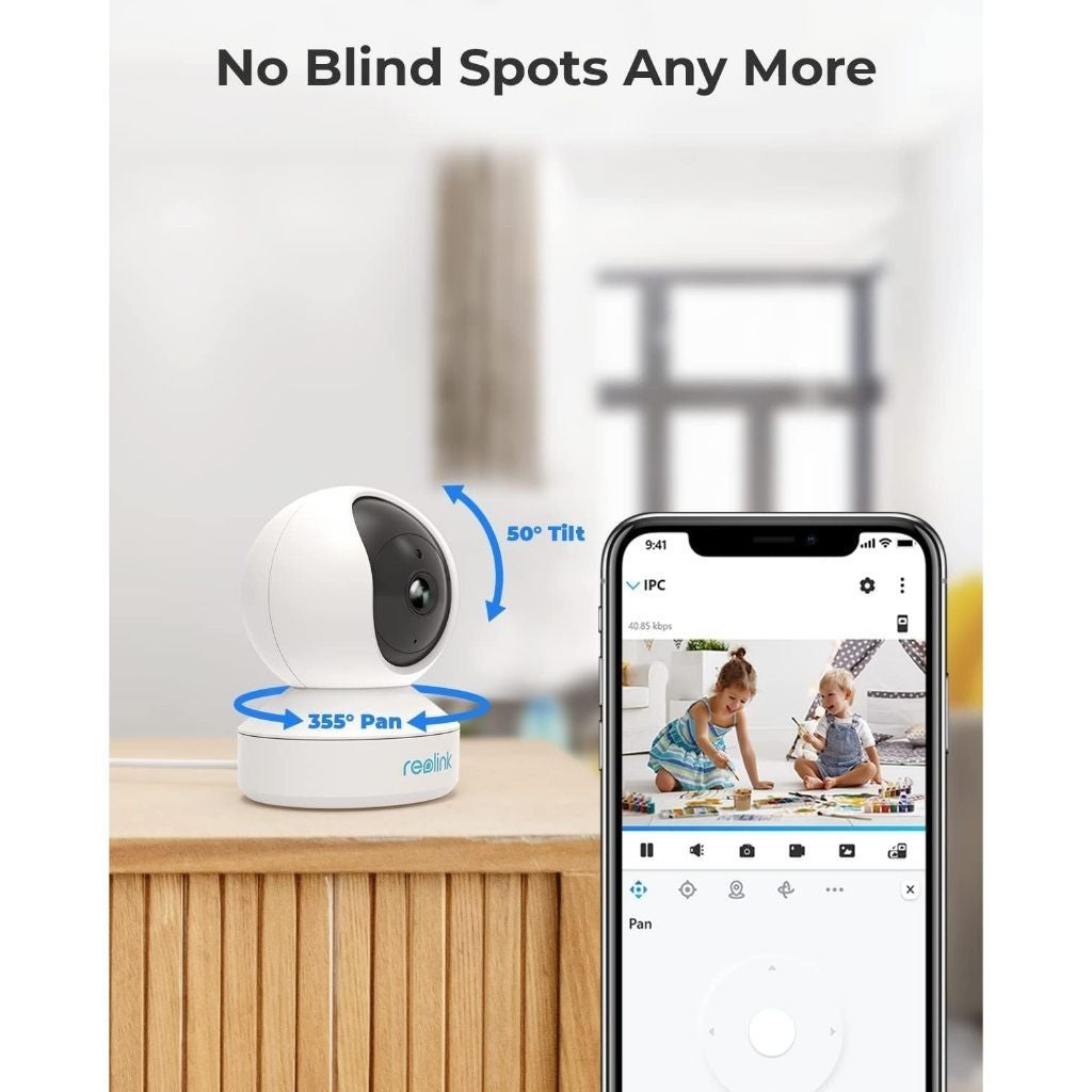 Reolink Wireless Security Camera E1 3MP HD Plug-in (1 COUNT)