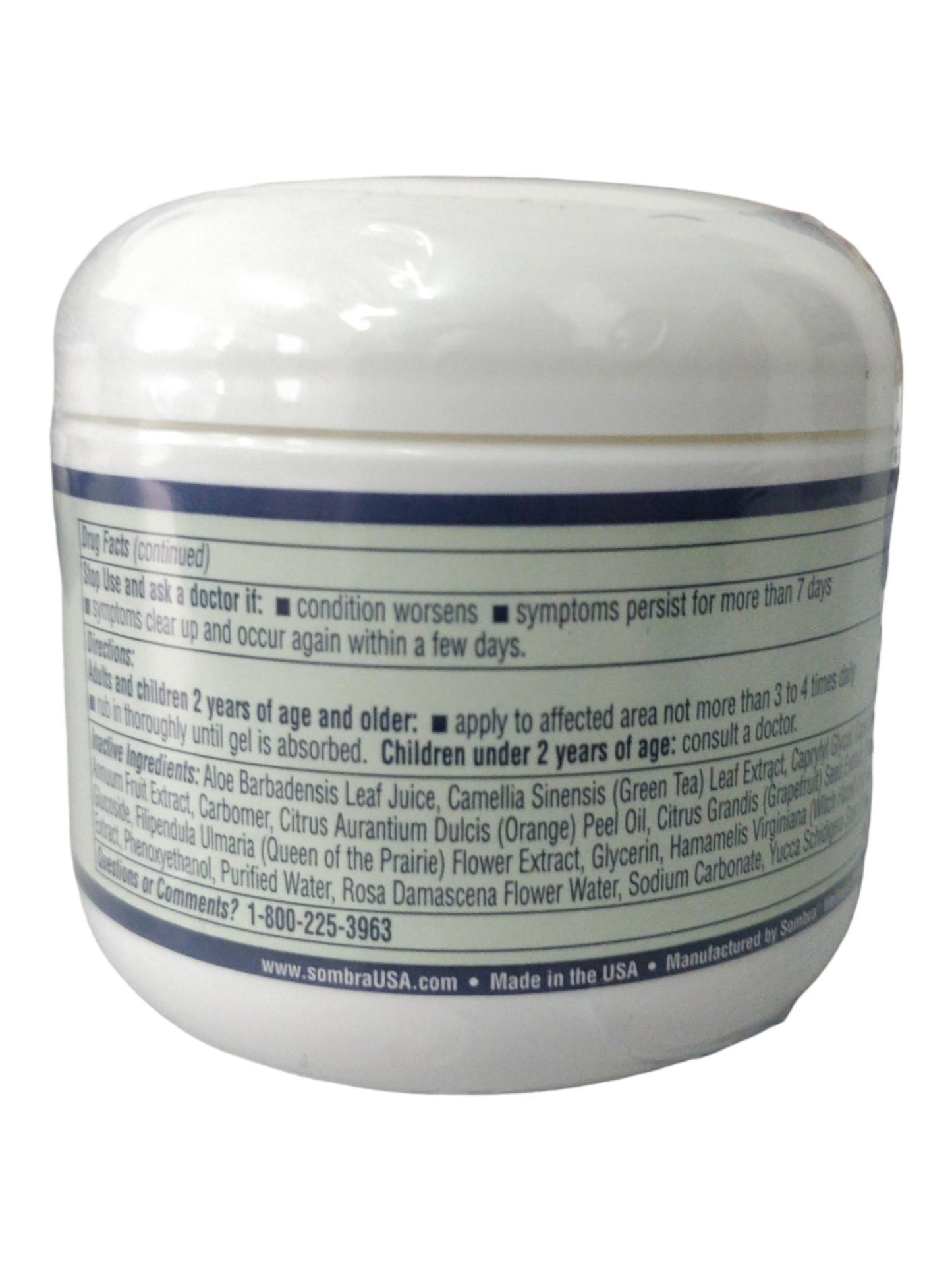 Sombra Warm Therapy For Arthritis And Back Pain 4 Oz / 113.7g