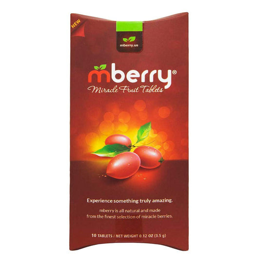 mberry Miracle Fruit Tablets, Berry Flavor, 10 Count