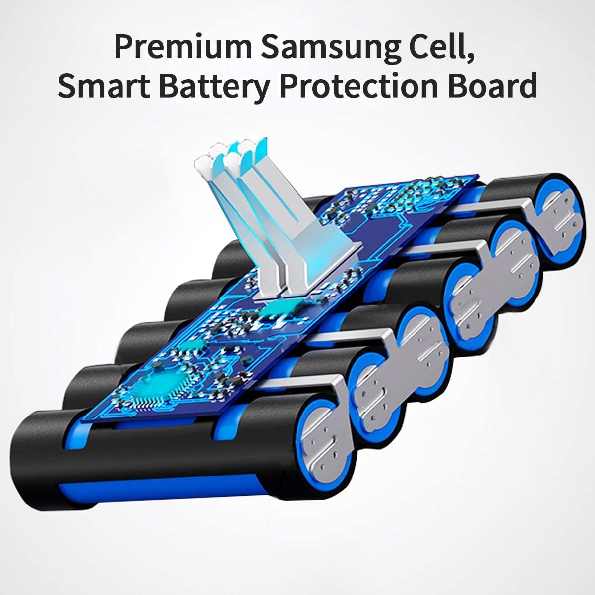Battery Replacement for Dyson V6, 21.6V 3000mAh Li-ion Battery