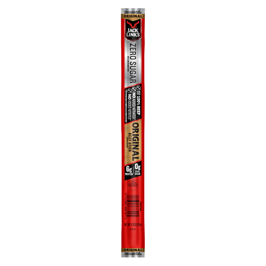 Jack Links Zero Sugar Beef Stick Original Flavor 1pc, 0.92oz / 26g