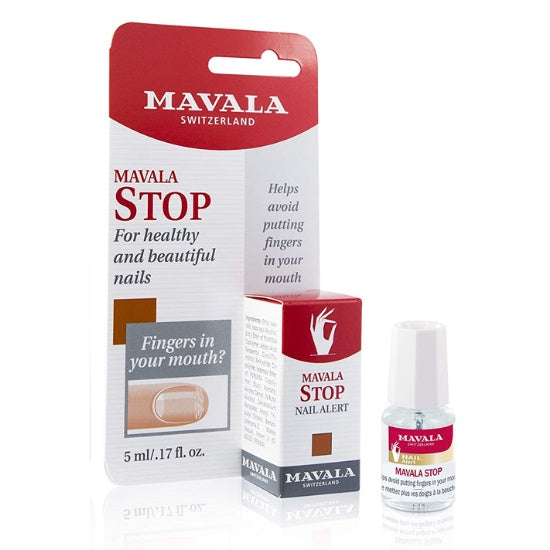 Mavala Stop  Nail Alert Transparent Nail Polish for Healthy & Beautiful Nails, 0.17 fl.oz / 5ml