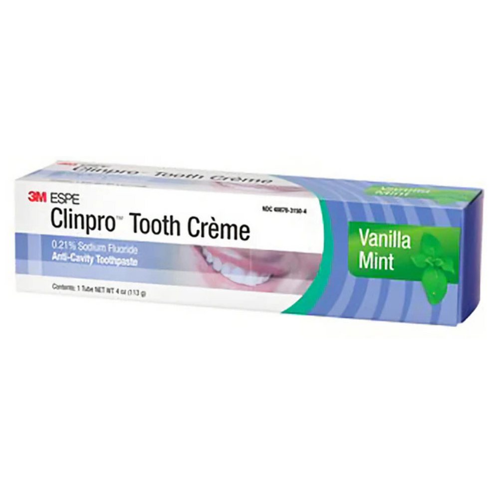 3M Clinpro Tooth Creme Anti-Cavity Toothpaste Vanilla Mint 4oz / 113g ...