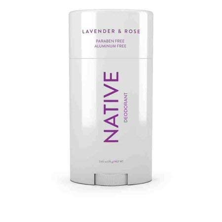 Native Deodorant Natural Vegan Lavender & Rose 75g PACKAGING MAY VARY