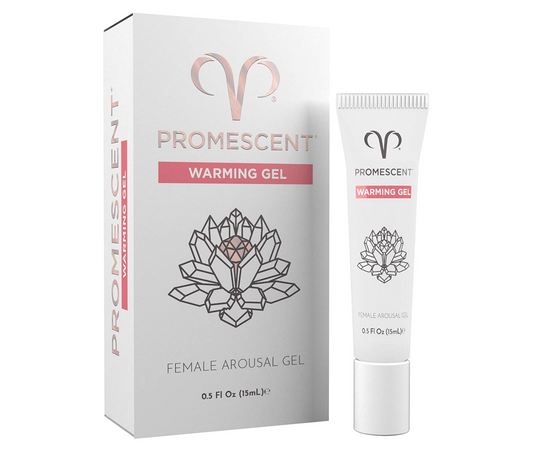 Promescent Warming Female Arousal Gel for New Sensations & Added Comfort, 0.5 fl.oz / 15 ml