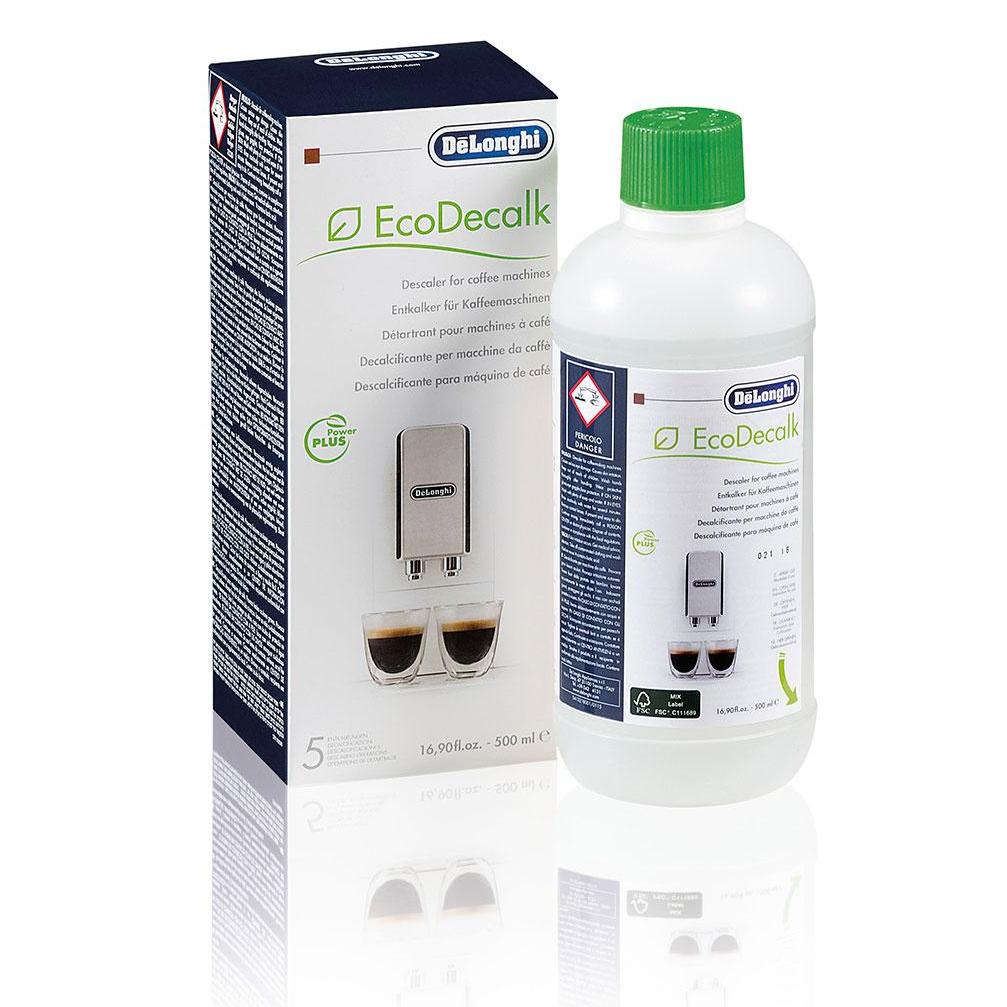 DeLonghi EcoDeCalk Descaler for Coffee Machines 16.90 fl oz / 500 ml NO BOX