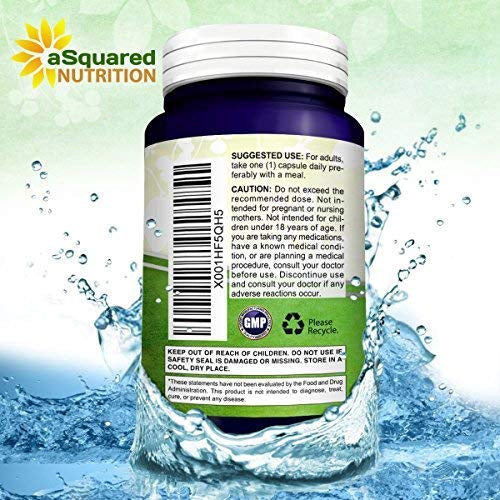 aSquared Nutrition Glutathione 500 mg, Reduced 200 Capsules