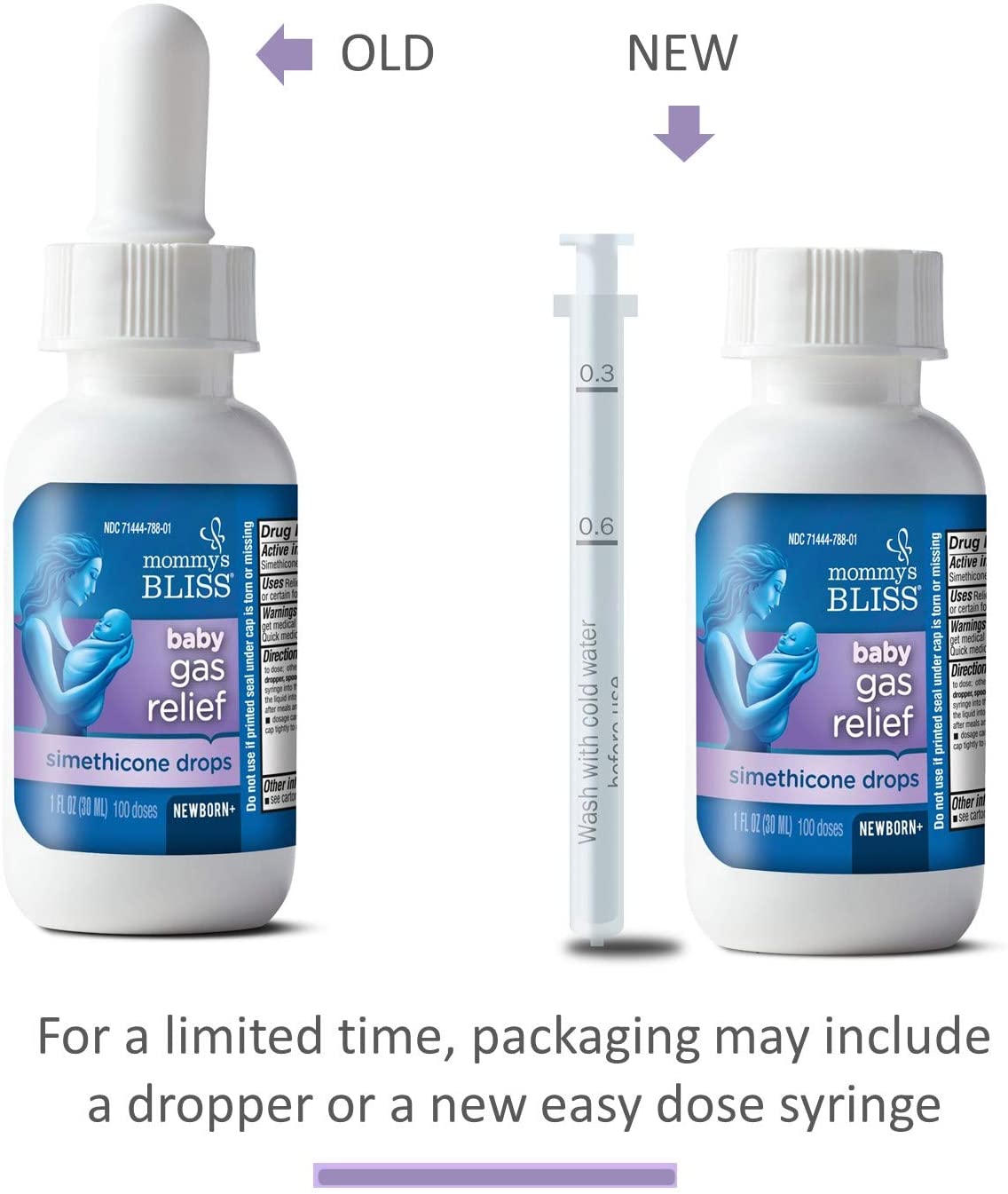 Mommy's Bliss Baby Gas Relief Drops, 1 fl.oz / 30ml