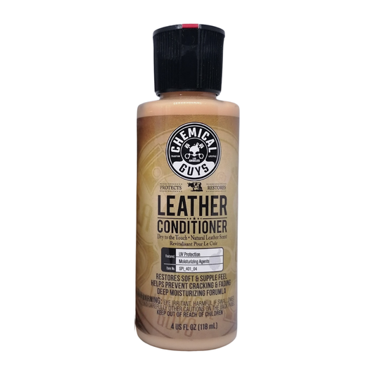 Chemical Guys Leather Conditioner, 4 oz / 118 ml
