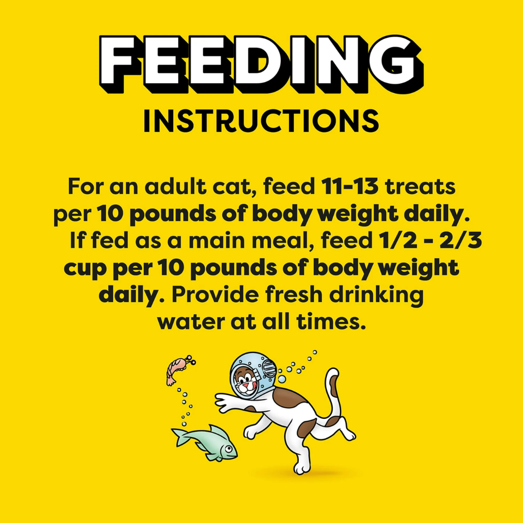 Temptations Crunchy Outside Soft Inside Treats Seafood Medley Flavor for Cats