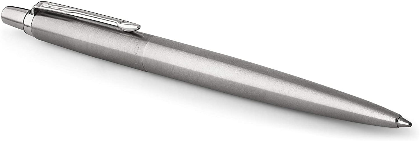 Parker 1953170 Jotter Stainless Steel GT Ballpoint Pen, Blue Ink