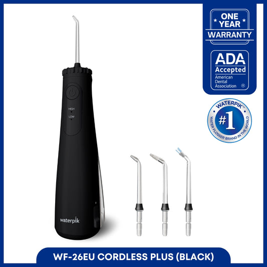 Waterpik Water Flosser Cordless Plus WF-26EU (Black)