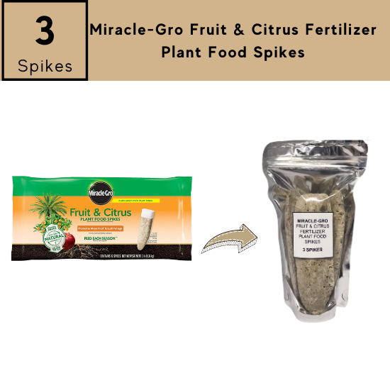 Miracle-Gro Fruit & Citrus Fertilizer Plant Food Spikes