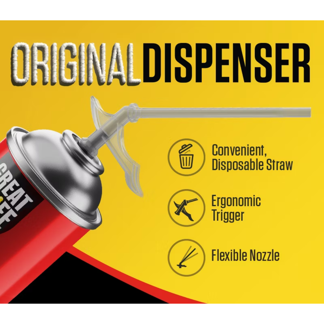 Great Stuff Insulating Foam Sealants Gaps & Cracks with Original Dispenser, 12 oz / 340 g