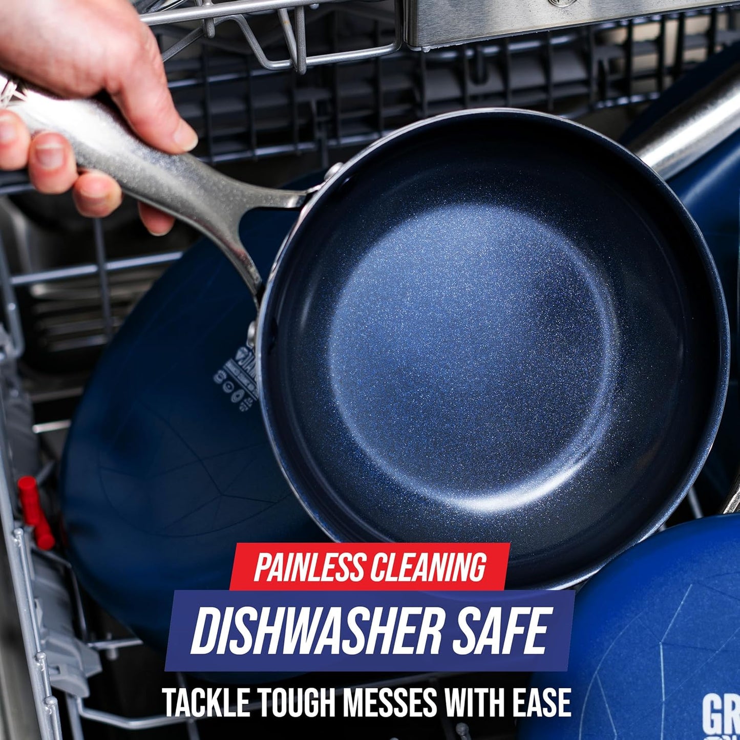 Blue Diamond Fry Pan, Ceramic Nonstick, 8 Inches