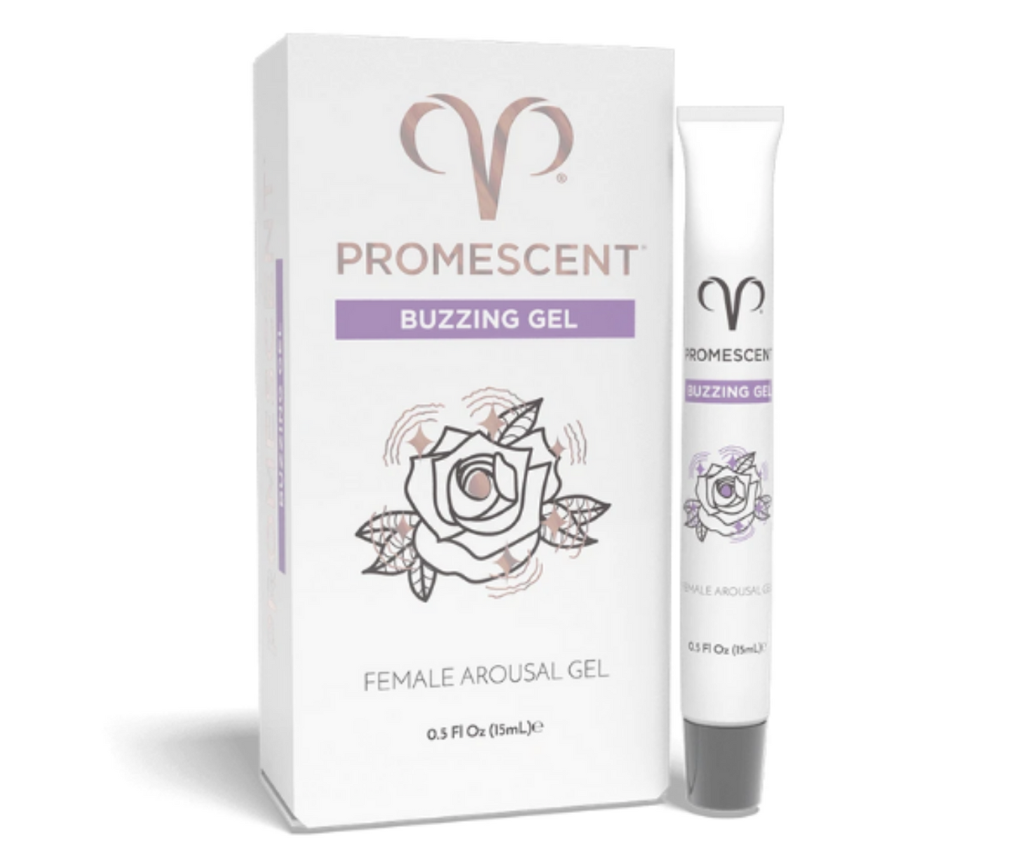 Promescent Buzzing Female Arousal Gel, 0.5 fl.oz / 15 ml