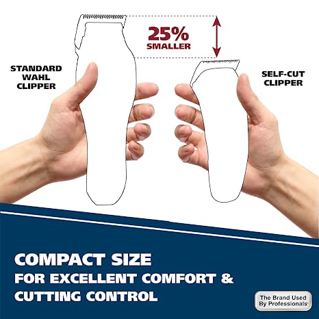 Wahl Clipper Self Cut Hair Cutting Kit Model 79467 With Adjustable Taper Lever